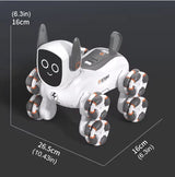8‑Wheel Multi‑Functional RC Robot Dog