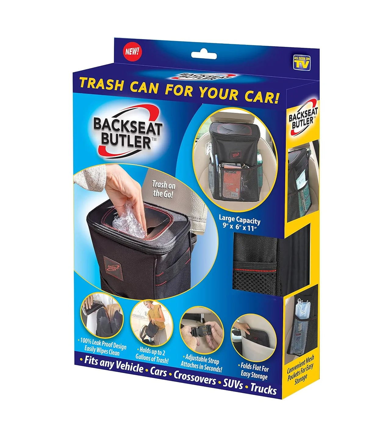 Car Backseat Trash Organizer