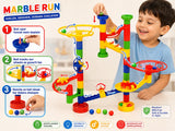 46-Piece Marble Run Set