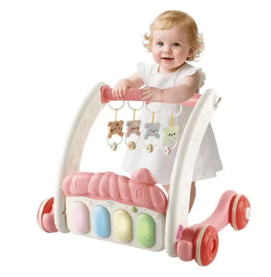 Kids Game 2-in-1 Baby Gym With Walker